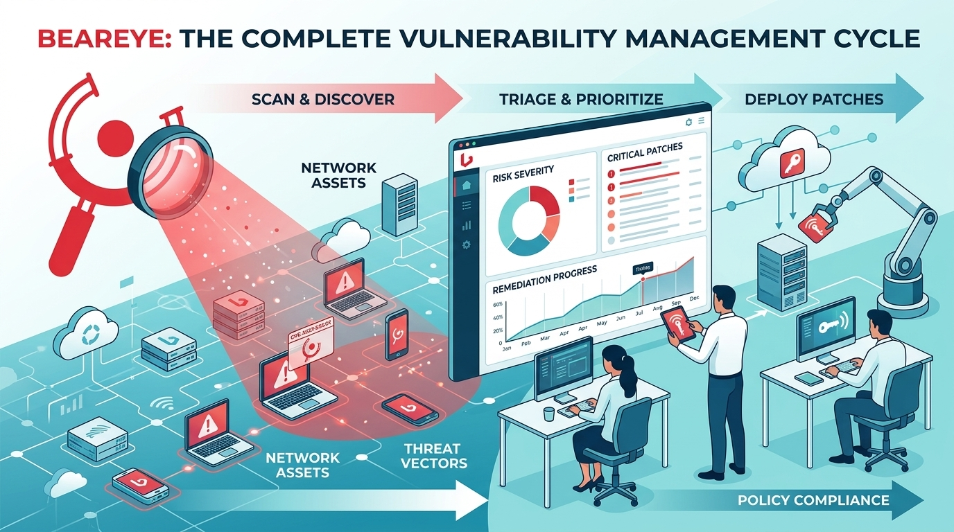 Solution de gestion des vulnérabilités : guide 2026 | BEAROPS