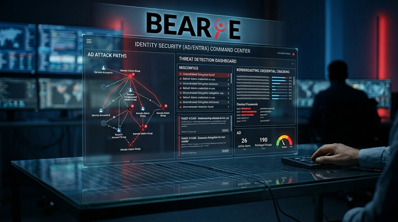 Active Directory & Entra ID : Sécuriser l'Identité en 2026 | BEAROPS
